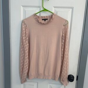 Adrianna Papell Light Pink Knit Top